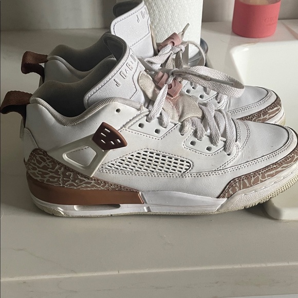 Nike Kids Sneakers White and Brown